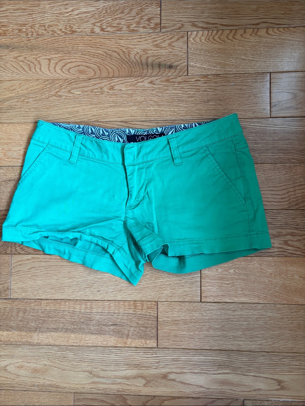 Green Volcom Women's Casual Shorts